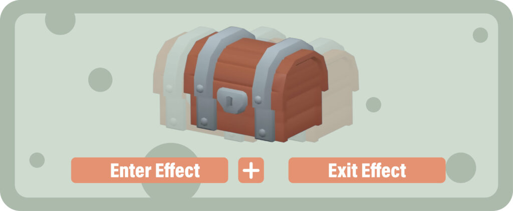 Adding enter and exit animations to 3D props