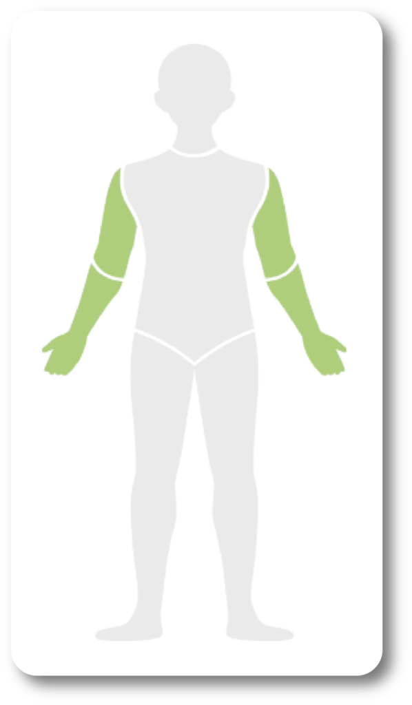 Body part selection when using motion mixer.