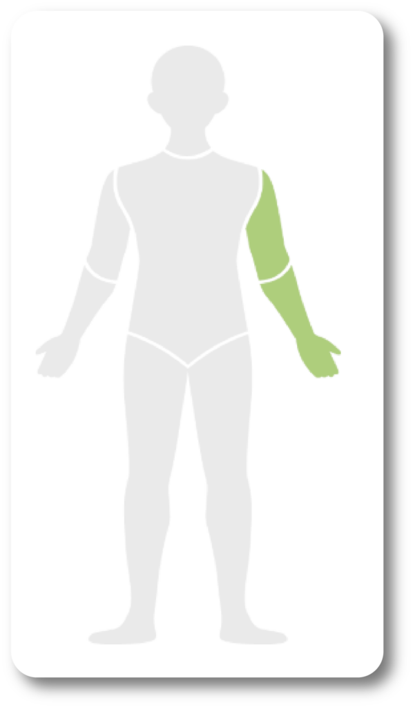 Body part selection when using motion mixer.