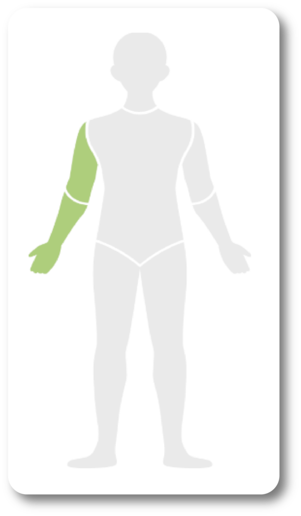 Body part selection when using motion mixer.