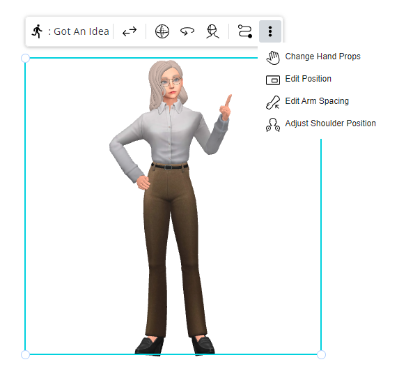 Many customize features are provided in the animation maker.