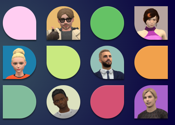 animation maker allows you to create with different styles of characters