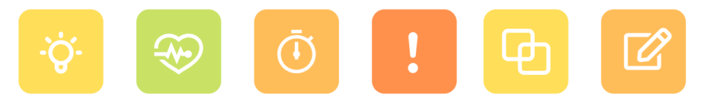 Icons about importance of extending the duration of a scene.