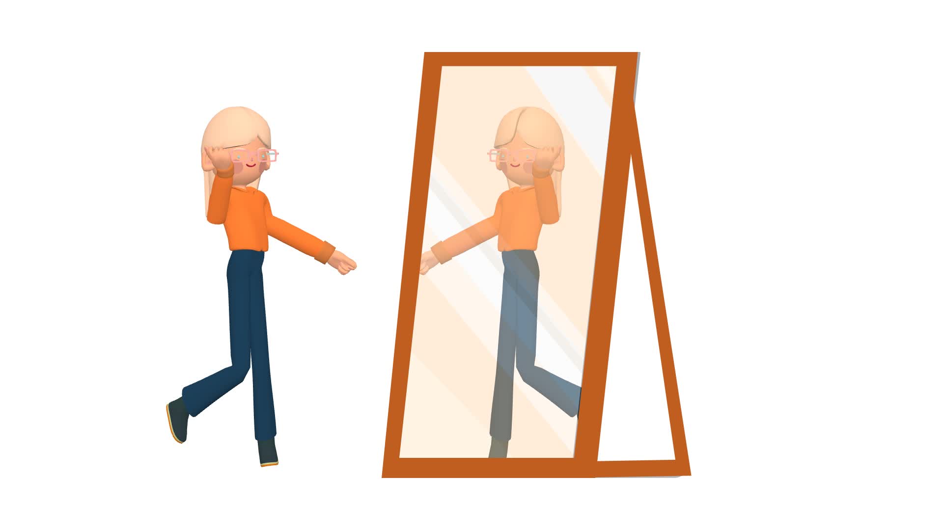 Examples of the case using the the flipping action feature.