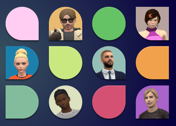 various character style can be used in the animation maker