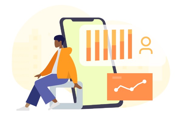 Illustration showing that making use of the animation tool for social media video