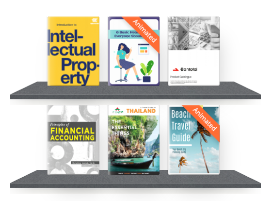 animated flipbooks help you to present your work in an interest way