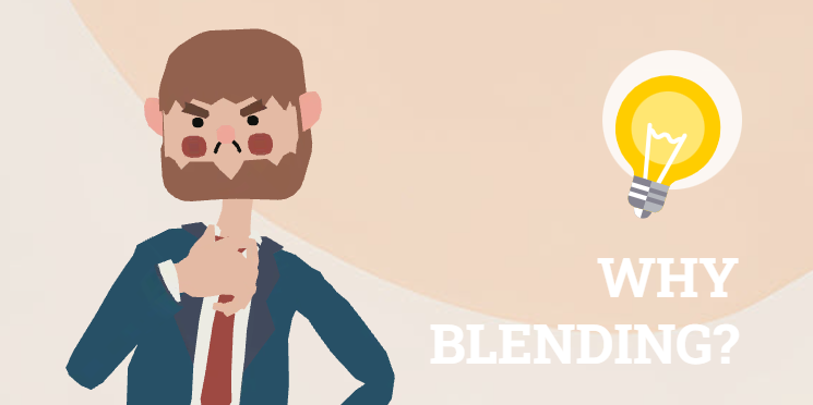 Illustration for why we need blending section