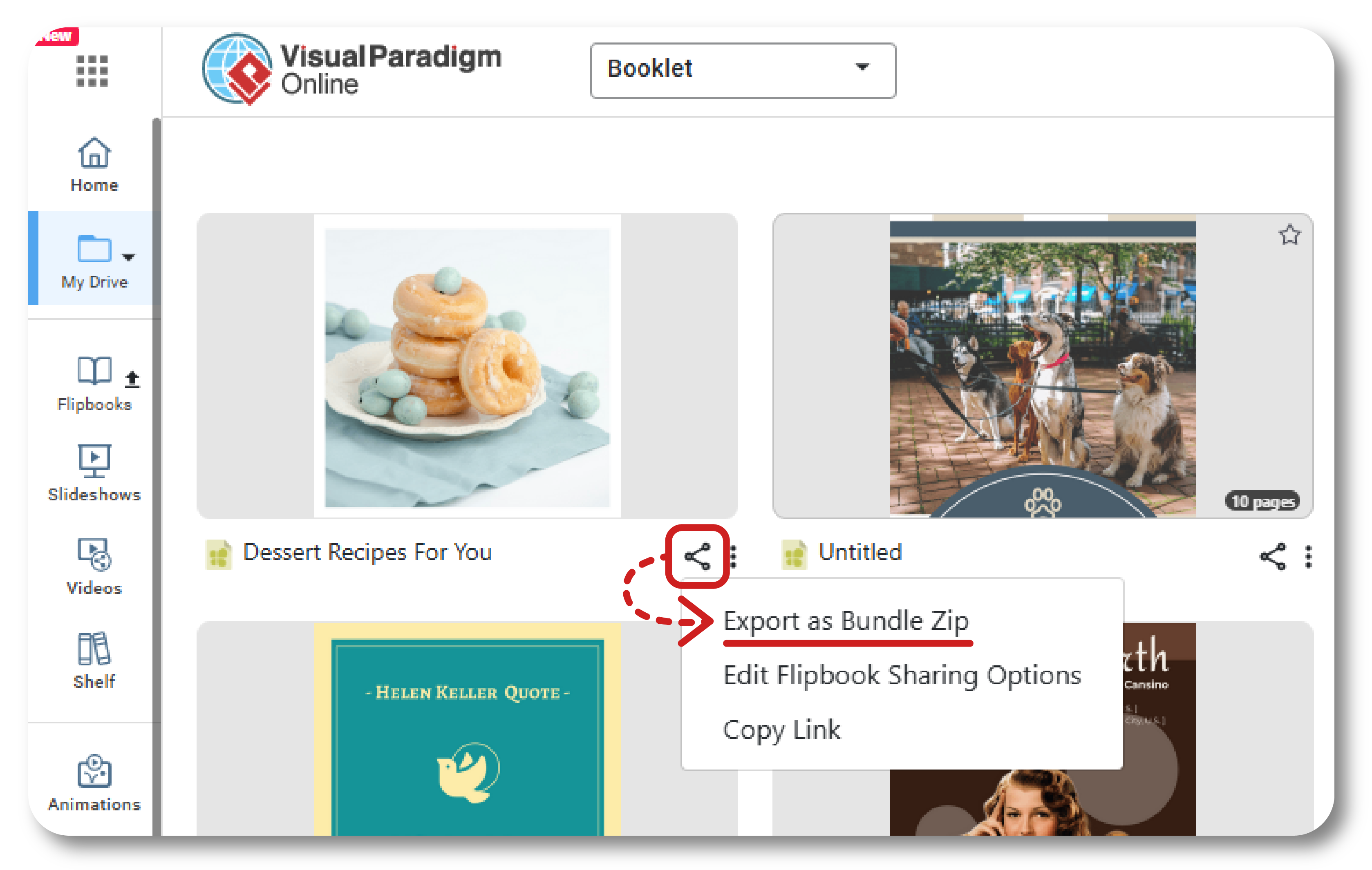 Share your work as Bundle File Share your work as Bundle File