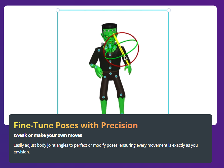 customize your character actions by editing offset