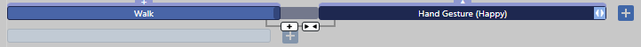 Blending feature can help us to make the character rotation if we are linking actions in different orientation.